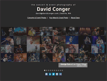 Tablet Screenshot of davidconger.com